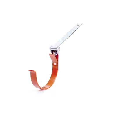 Hak rynnowy metalowy regulowany BRYZA 75 - CEGŁA